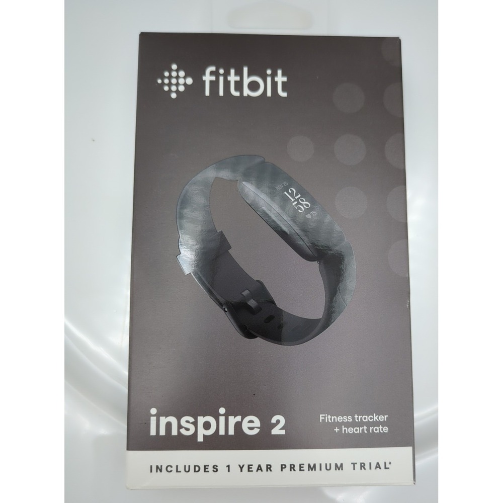 Fitbit Inspire 2 Health & Fitness Tracker, Black One Size Not Working For Parts